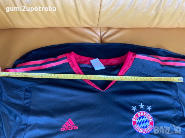 FC Bayern Munchen Adidas Футболна Тениска XXL Черно/червено Байерн Мюнхен, снимка 5 - Тениски - 42433988