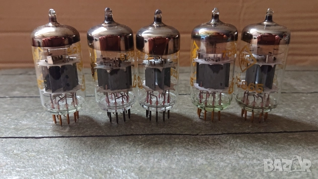 Нови радиолампи gold pin ECC865, ECC85. Използвани радиолампи gold pin ECC865. , снимка 4 - Ресийвъри, усилватели, смесителни пултове - 52750133