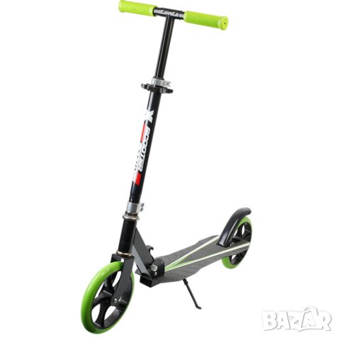 Тротинетка, скутер, Голяма тротинетка с големи гуми, колела 200мм за деца, възрастни, сгъваема 200mm, снимка 13 - Велосипеди - 41188875