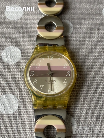 Оригинални часовници Swatch Metallic Dune, Viceroy и Ice Watch: Ice Forever – Purple и Yellow, снимка 2 - Дамски - 53385098