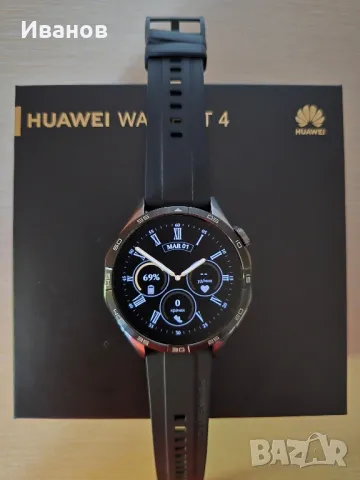 Като нов!! Huawei Watch GT 4 46мм Black с гаранция, снимка 2 - Смарт часовници - 49324360