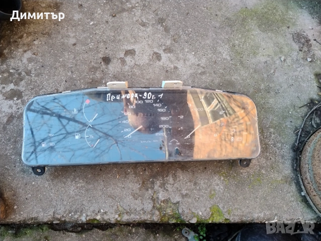 Километраж - Табло Уреди За Нисан Примера 1.6 16В 1991г / Nissan Primera 1.6 16V 1991y