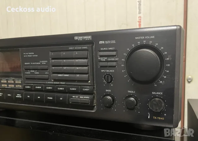 ONKYO TX-7840 – Vintage Stereo Receiver / Amplifier – 80 €, снимка 3 - Ресийвъри, усилватели, смесителни пултове - 56149655
