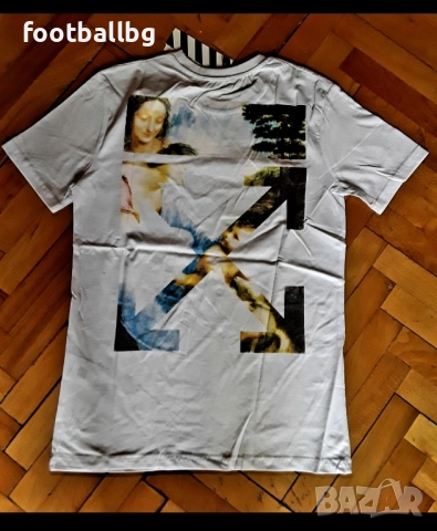 OFF WHITE 🔝🔝 оригинални мъжки тениски с къс или дълъг ръкав , снимка 2 - Тениски - 32821654