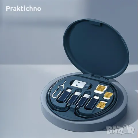 5 в 1 Комплект Органайзер за кабели за зареждане на мобилни телефони, снимка 1