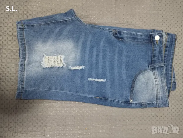 НОВИ мъжки дънкови къси панталони, снимка 3 - Къси панталони - 47298358