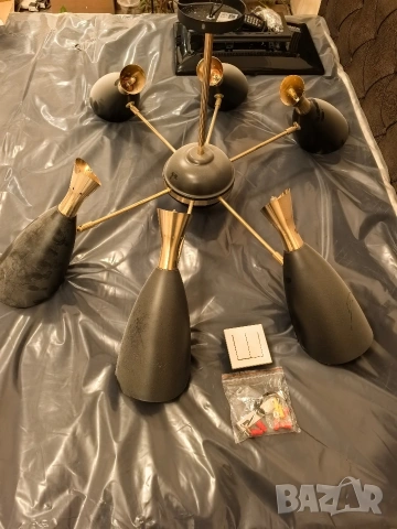 Луксозен полилей, снимка 10 - Лампи за таван - 53501004