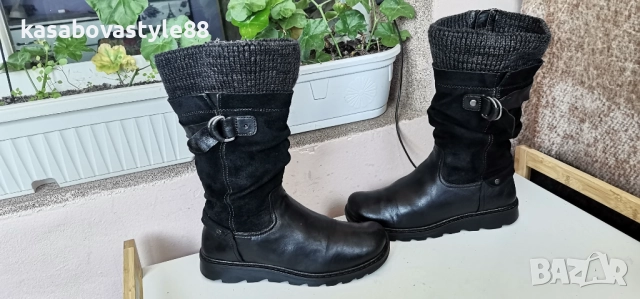 Бoтуши Camel Active 38н.Естествена кожа , снимка 12 - Дамски ботуши - 52746506