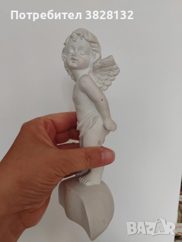 Статуетка ангелче, полирезин. , снимка 2 - Статуетки - 51455926