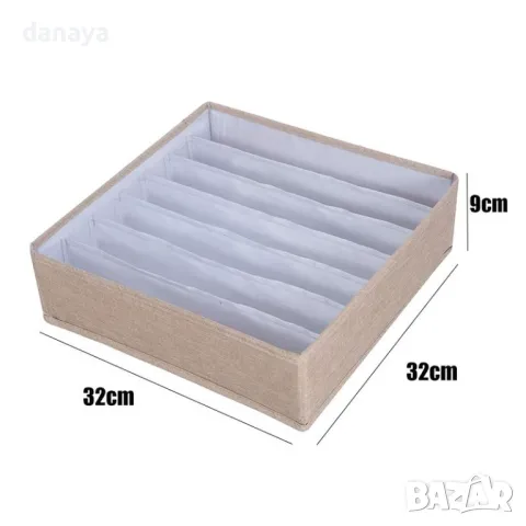 4012 Органайзер за сутиени сгъваема кутия за съхранение, снимка 6 - Органайзери - 42211361