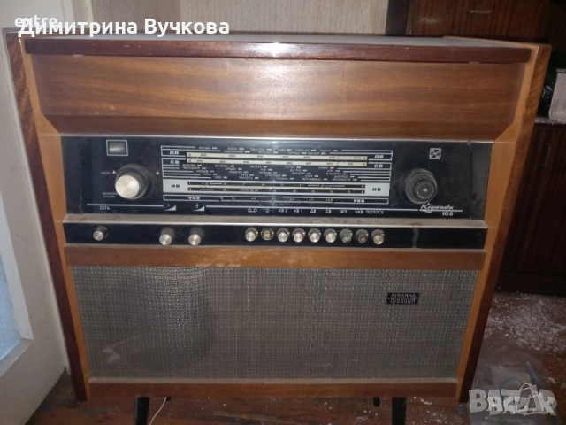 Ретро антика радиограмофон Rigonda 102