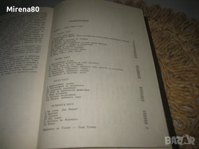Фортуната и Хасинта - Бенито Перес Галдос - 1984 г., снимка 6 - Художествена литература - 47779741