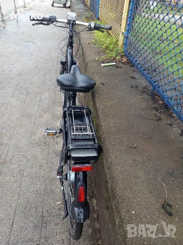 28 цола електрически алуминиев велосипед с 7 скорости усилени капли амортисьори предни като нов , снимка 8 - Велосипеди - 53373018