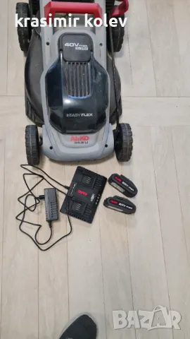 Косачка с батерии -AL-KO Easy Flex 34,8 LI, снимка 2 - Градинска техника - 50367725