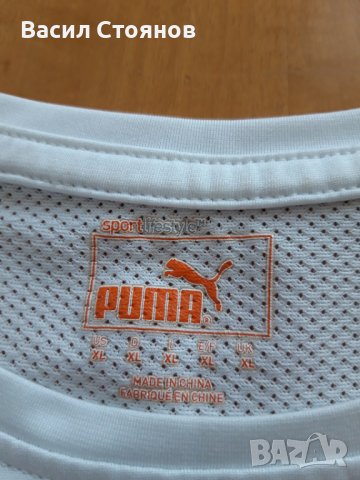 Puma/Пума мъжка тениска, размер XL, снимка 3 - Тениски - 42013423