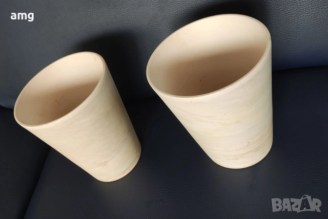 2 броя кашпи 15х13см, снимка 3 - Саксии и кашпи - 51467897