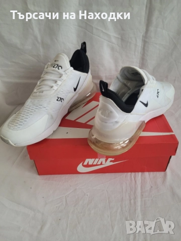 Мъжки маратонки Nike Air Max 270 White Размер US 12 EU 46 UK 11, снимка 10 - Кецове - 52475001
