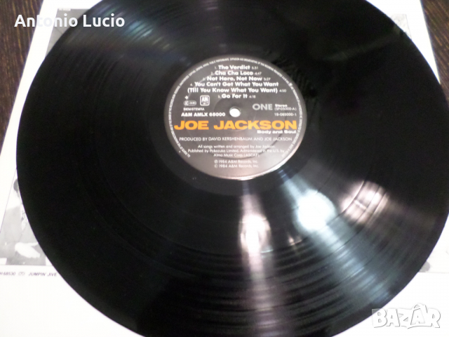 Joe Jackson - Body and Soul, снимка 3 - Грамофонни плочи - 36119599