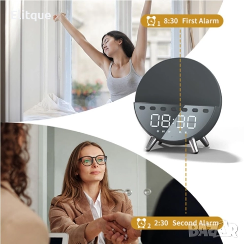 Sunrise  5-IN-1 APPLE MOBILE PHONE WIRELESS CHARGER, снимка 2 - Други стоки за дома - 52869523