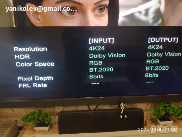 Аудио-видео съраунд усилвател Marantz SR8015, снимка 5 - Ресийвъри, усилватели, смесителни пултове - 50867243