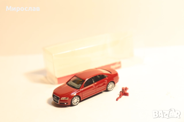 HERPA H0 1/87 AUDI A8 МОДЕЛ КОЛИЧКА ИГРАЧКА, снимка 8 - Колекции - 51476770