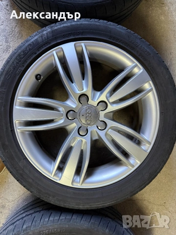 Джанти с гуми за AUDI, снимка 4 - Гуми и джанти - 53672559