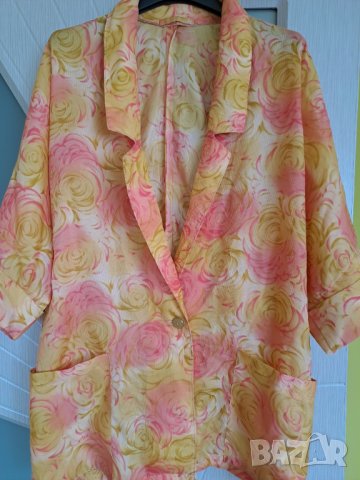 Дамско лятно сако без подплата уникат