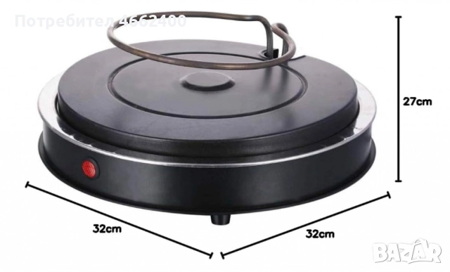 Електрическа пещ за пица,  Emerio, снимка 3 - Печки, фурни - 52564983