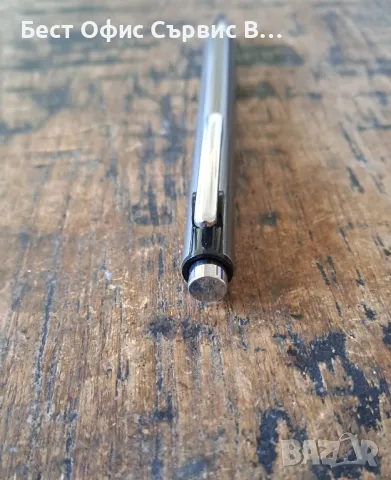 химикалка Пеликан сиво и платинен металик в метална кутия, Peliкan Snap platinum, снимка 3 - Ученически пособия, канцеларски материали - 49604988