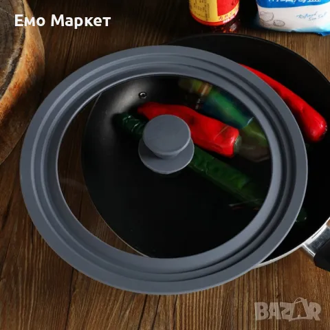 Капак за различни размери тигани и тенджери, снимка 2 - Други - 48862672
