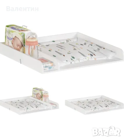 Дървен плот за повиване с преграда