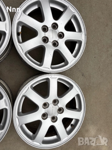 4бр.15цола Ал.джанти за Субару 5х100, снимка 3 - Гуми и джанти - 52876610