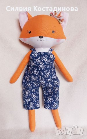 Кукла Лиса Ръчна изработка , снимка 2 - Кукли - 39538520