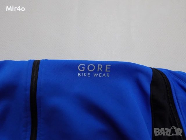 термо вело горнище gore bike wear windstopper softshell яке екип шосейно колоездене мъжко оригинал L, снимка 8 - Спортни дрехи, екипи - 44168288