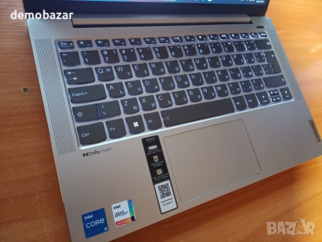 14" FHD IPS Ideapad 5 Core™ i5-1235U/16GB RAM/512GB SSD Nvme-алуминиев, снимка 3 - Лаптопи за работа - 52054939