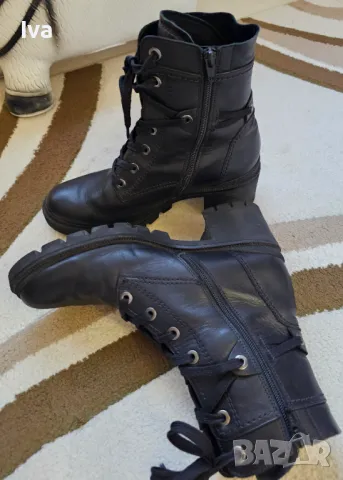 Дамски кожени боти Gianni (40 рр)  и Gabor (7 1/2 рр) - отлични!, снимка 9 - Дамски боти - 48882373