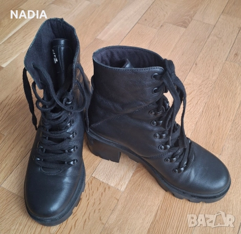Боти на DARIS Дарис естествена кожа, снимка 3 - Дамски боти - 52350170