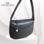 Елегантна дамска чанта за рамо с метален елемент, снимка 3