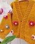 Плетена жилетка, снимка 1 - Жилетки и елечета за бебе - 35100567