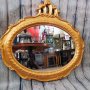 Овално огледало - Голд , снимка 5