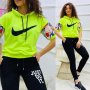 Намаление, последна бройка! Nike дамски екипи висок клас реплика /неонови цветове/, снимка 1 - Спортни екипи - 41714773