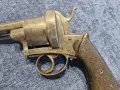 Белгийски шифтов револвер Lefaucheux, XIX век, снимка 7