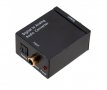Digital Analog AUDIO конвертор TOSLINK - от оптичен аудио кабел към стандартен чинч L/R, снимка 2