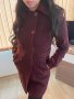 Палто цвят бордо, Radeks, размер М, снимка 2