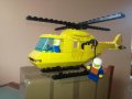 Стар конструктор Лего Town - Lego 6697 - Спасителен хеликоптер, снимка 1 - Колекции - 34486949