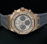 Audemars Piguet Royal Oak Offshore Chronograph 37mm Rose Gold Grey Diamond Дамски Различни Варианти, снимка 4