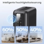 Нов Преносим влагоуловител 2L с таймер, LED светлина и тих режим за дом, снимка 5