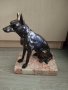 стара статуетка-куче, снимка 1 - Антикварни и старинни предмети - 41415308