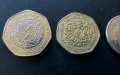 Монети . Йордания. 1/2   и 1/4  йордански динара.10 и 5 филса.  4 бройки., снимка 3