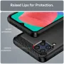 Samsung Galaxy M33 5G Удароустойчив Carbon Fiber Калъф и Протектор, снимка 6